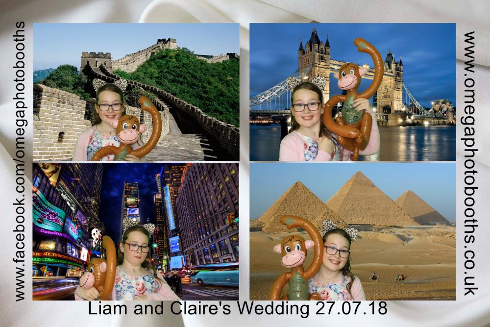 Liam & Claire's Wedding | View more photos from the event at gallery.omegaphotobooths.co.uk/u/Omega-Photobooths/Liam-Claires-Wedding